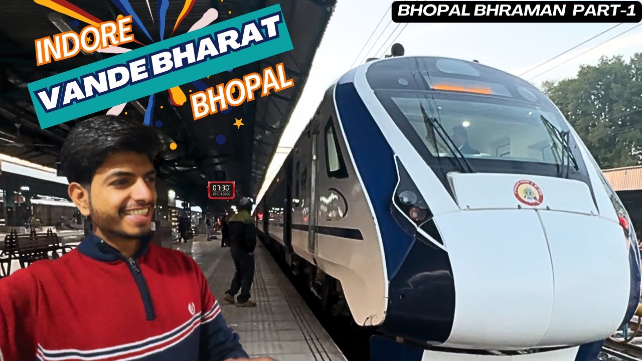 Vande Bharat: Indore to Bhopal Journey and Van Vihar Visit| Part - I | Traveling Dhamaal |