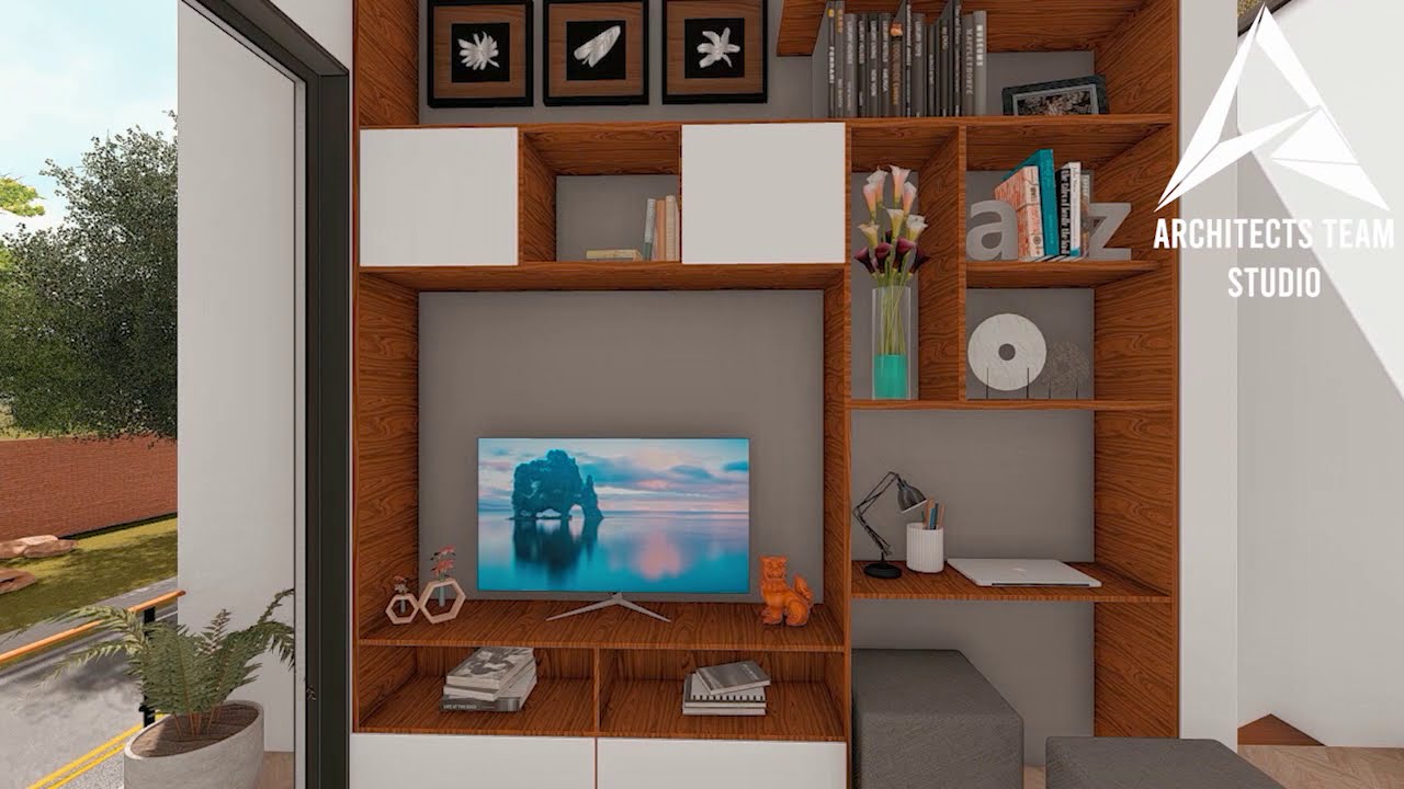 Fantastic idea for affordable housing (4x8 METERS)Architecture interior.