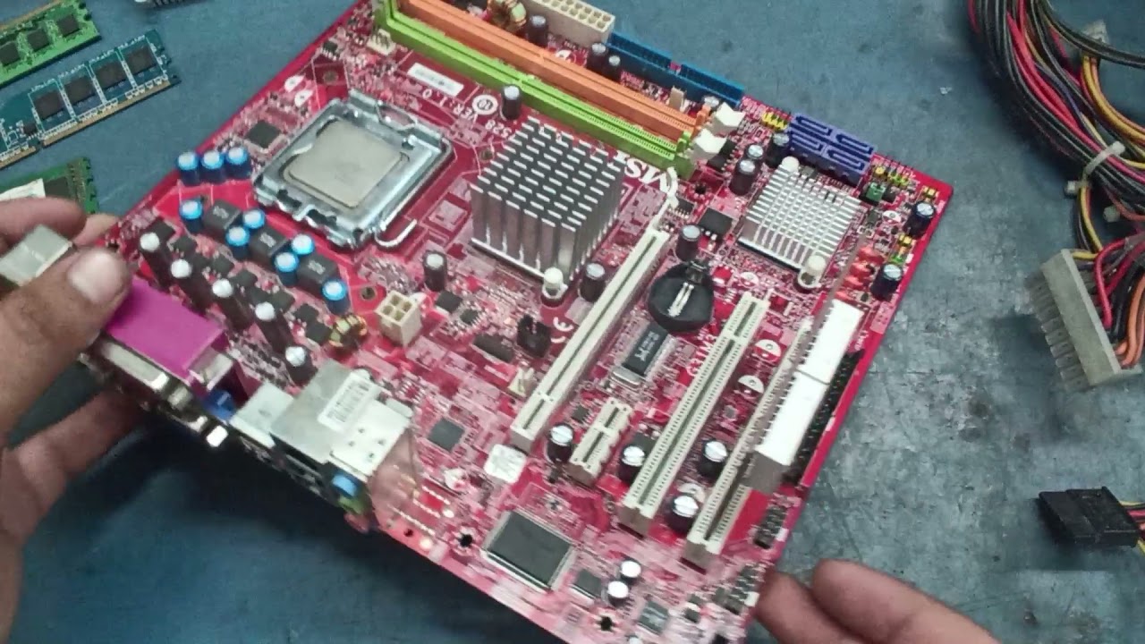 how to repair no display d4, d4, error (g-31, g41) desktop motherboard