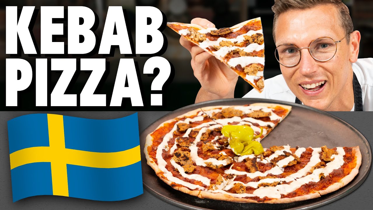 Josh Makes Swedish Kebab Pizza