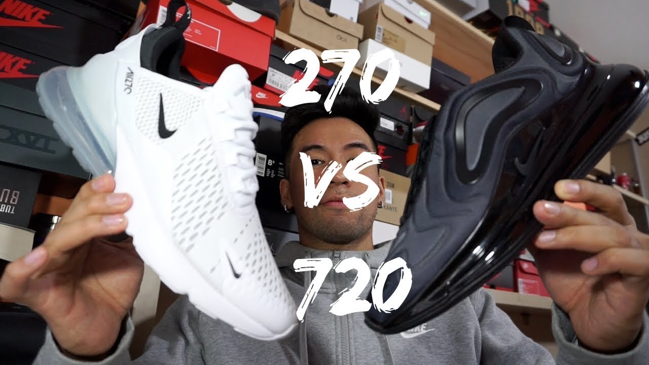 AIR MAX 270 VS AIR MAX 720 ¿CON CUAL TE QUEDAS? ANALIZAMOS LOS DOS MODELOS!