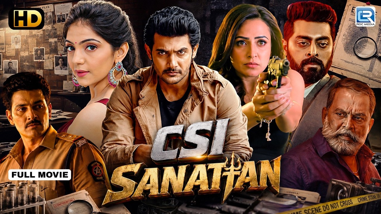 CSI Sanatan (2026) New Released Hindi Dubbed Full Movie | Aadi Saikumar, Misha Narang, Nandini Rai