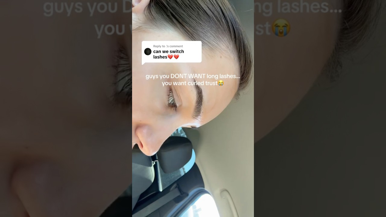 why you DONT want long lashes&hellip; #lashes #trends #relatable #fyp #girlthings
