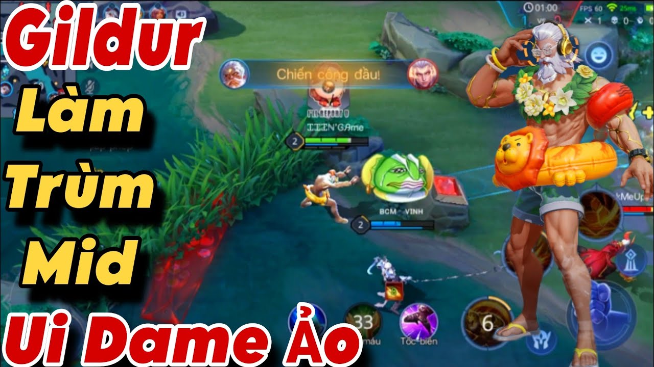 Gildur Full Phép Mùa S4 Đi Mid Dame Quá Ảo Team Bạn Bất Lực Một Chưởng Không Kịp Ngáp