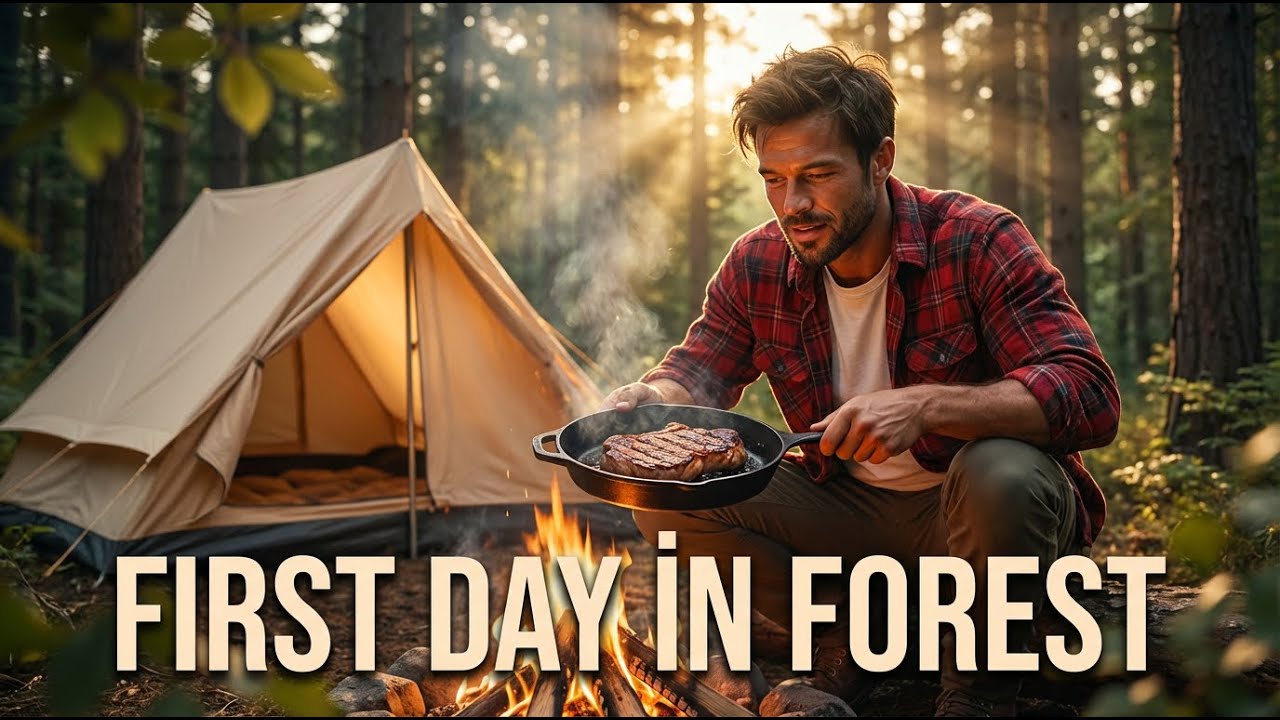 First Day in the Forest (The bear attacked)