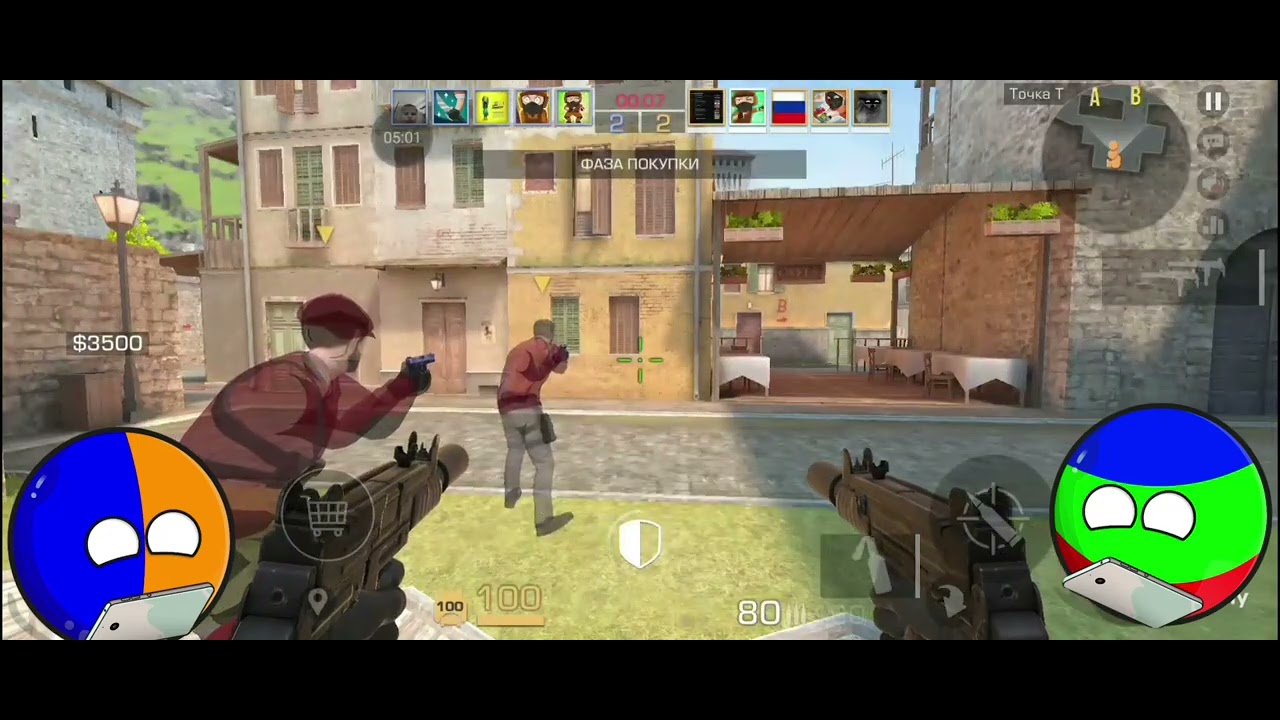 Мы играем с Standoff 2 с моим Бро