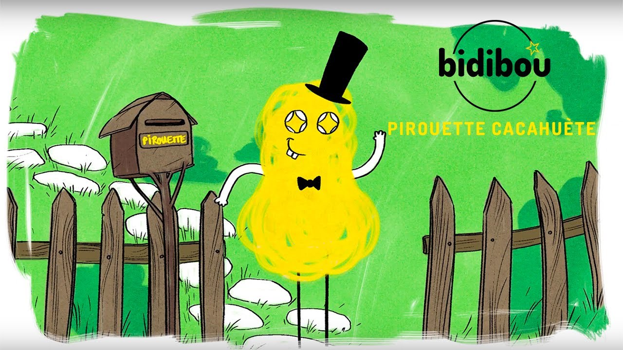 Pirouette Cacahuète – Comptine animée pour enfants BIDIBOU