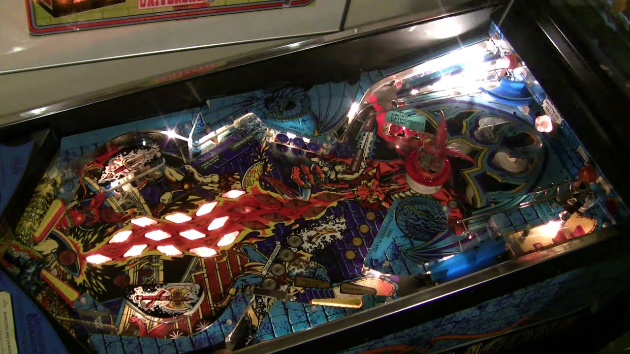 Dungeons and Dragons Pinball machine