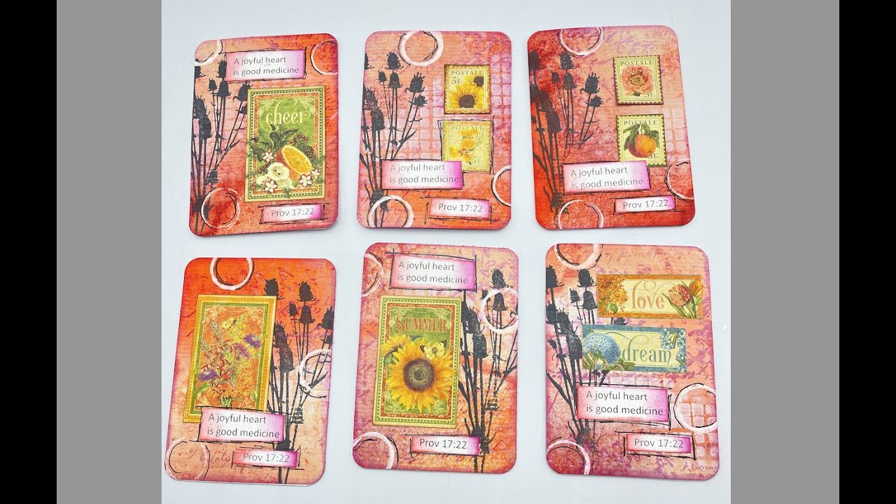 ATCs TUTORIAL & Swap Artist Trading Cards process! June 2023
