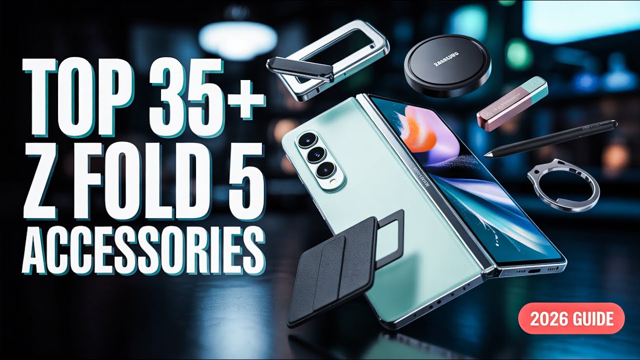 Топ-35+ лучших аксессуаров для Galaxy Z Fold 5 в 2026 году! ✅