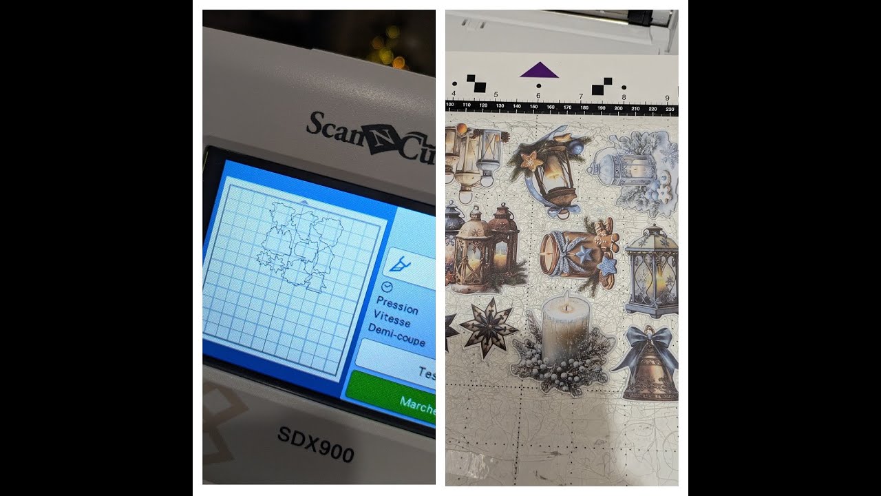 SCAN N CUT  : découpe de dies cut