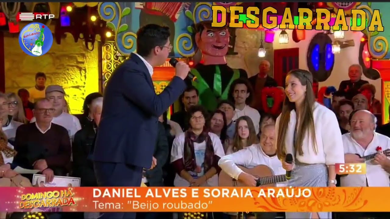 𝗚𝗥𝗔𝗡𝗗𝗘 𝗗𝗘𝗦𝗚𝗔𝗥𝗥𝗔𝗗𝗔 𝗗𝗘 𝗙𝗜𝗡𝗔𝗟𝗜𝗦𝗧𝗔𝗦 🌶Beijo Roubado 🔥Daniel Alves & Soraia Araújo  🎈Domingo Há Desgarrada