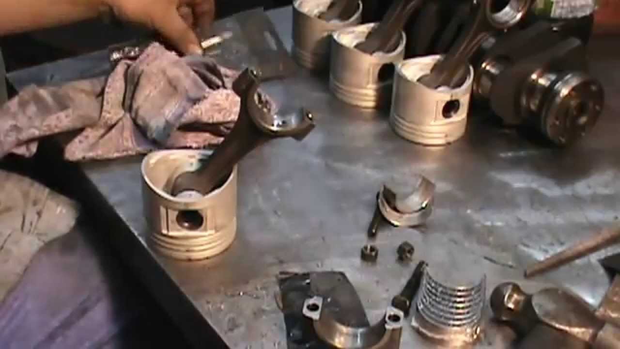reparar motor (ajuste de biela)