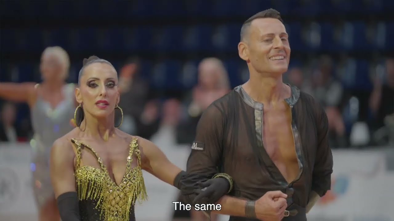 2023 World Latin Senior II Champions: Carlos Cirera and Eva Nieto