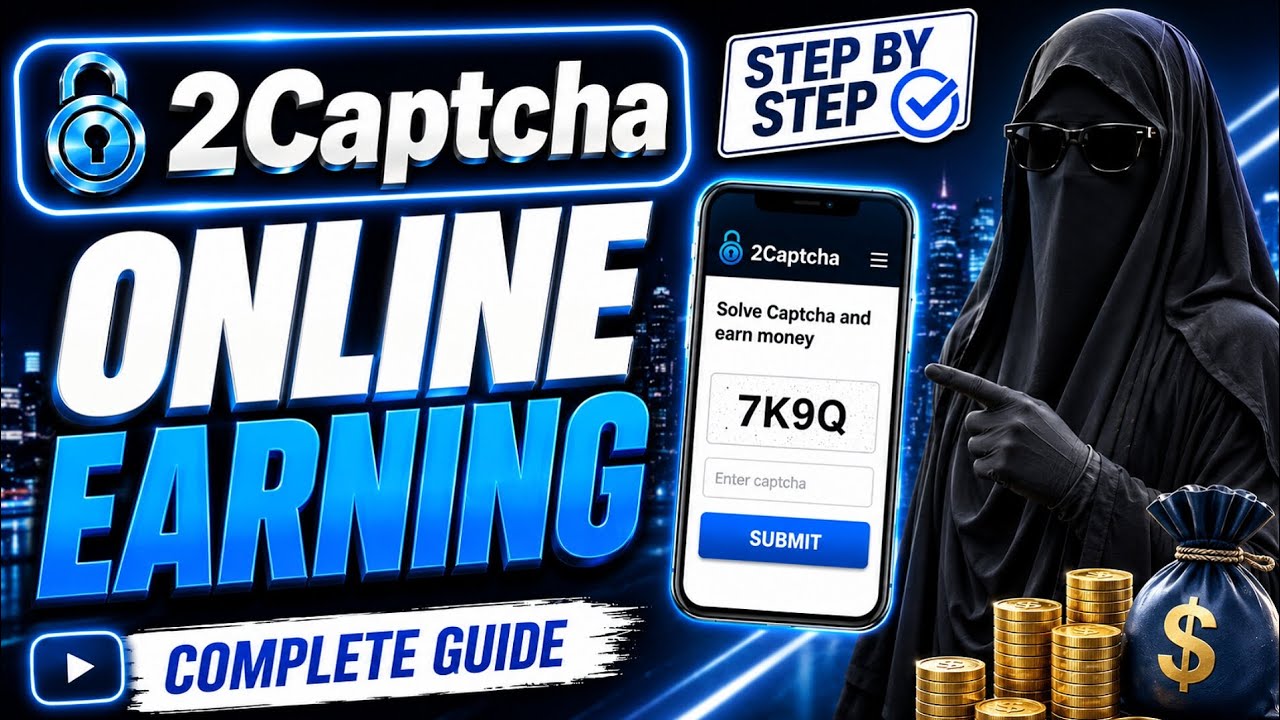 2Captcha Online Earning | How to Solve Captchas & Earn | Step by Step Tutorial