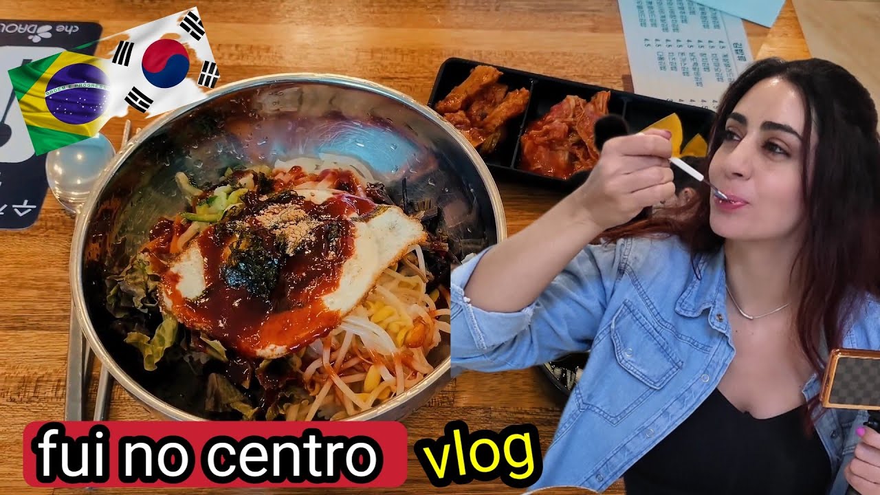 UNHAS, LOJAS, COMIDA. VOLTINHA NO CENTRO ( COREIA)