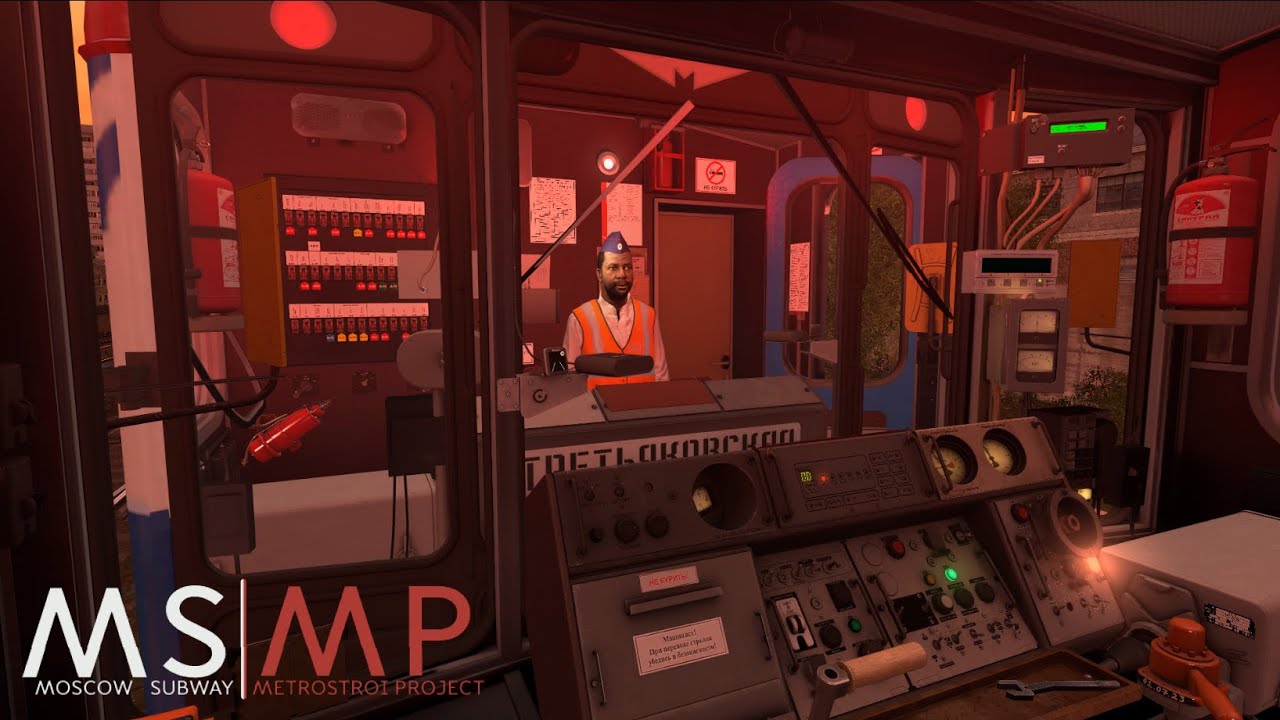 Учебно-тренировочный сцеп 81-717/714 Номерной | MSMP | Metrostroi