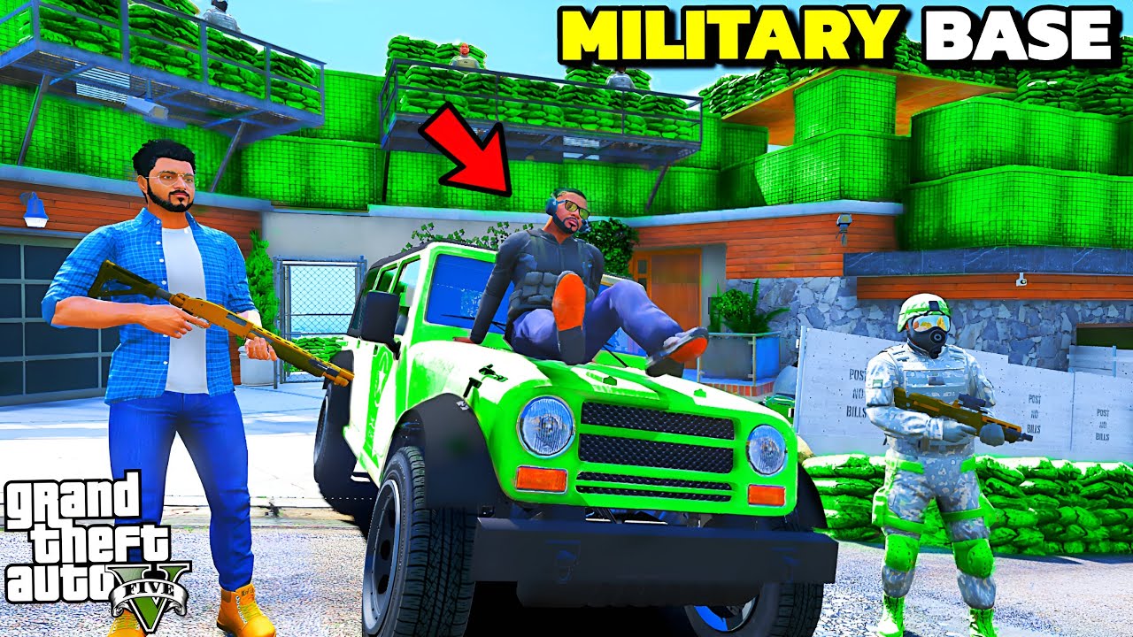 Franklin Upgrade His House Into Secret Military Base In GTA 5 | Part 3 | SHINCHAN and CHOP