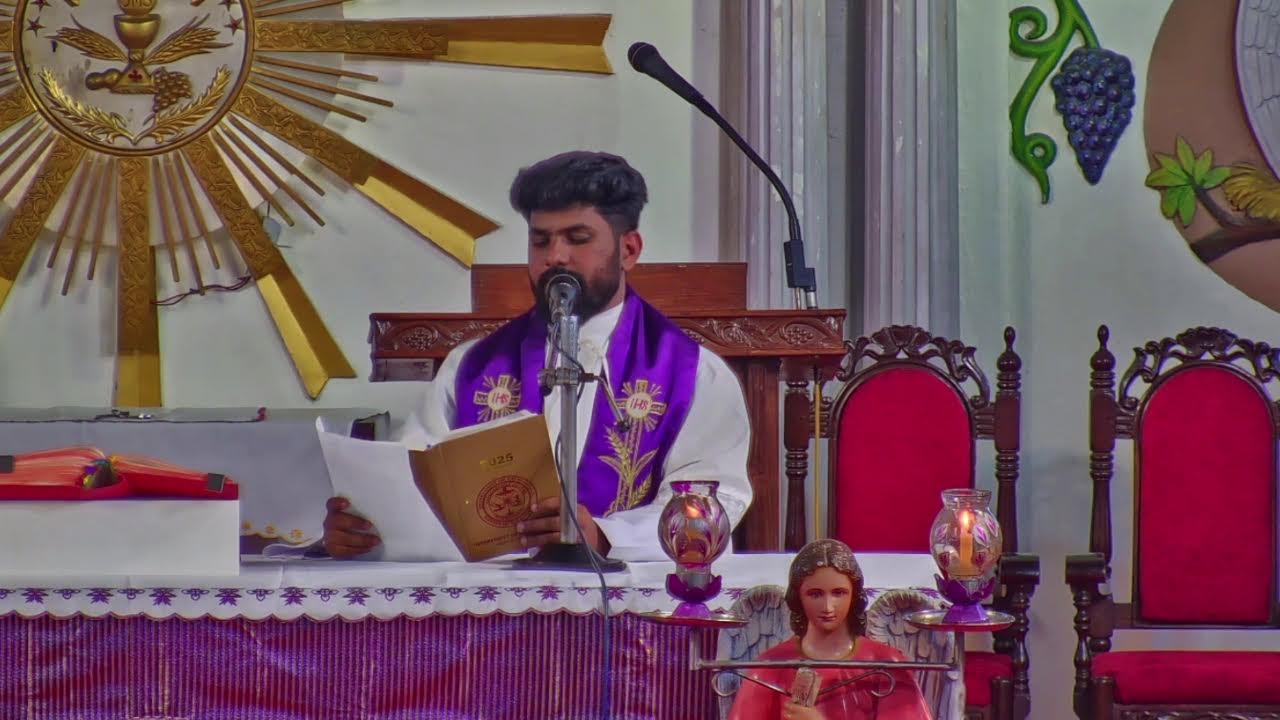 Sunday Holymass 22/02/2026 @5.30PM From Manjumatha Basilica Pallipuram