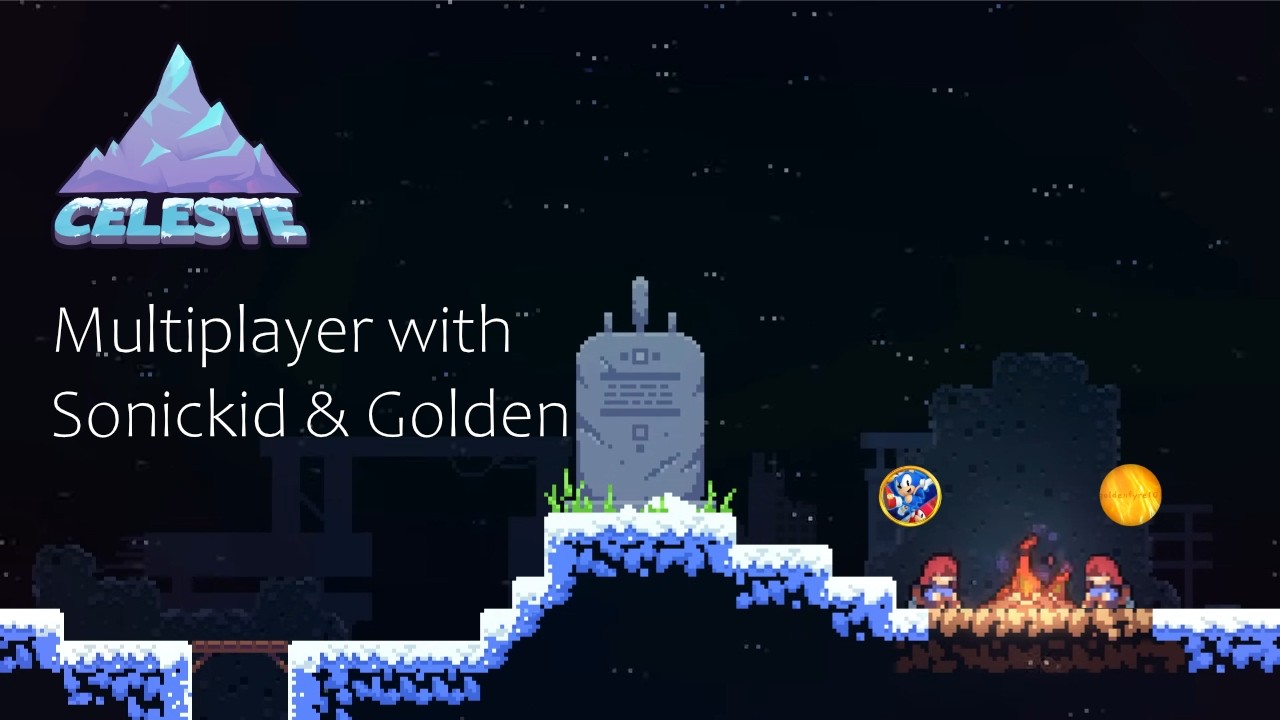 Climbing a Mountain with a friend. | Celeste Multiplayer (w/@Goldenfyre102)