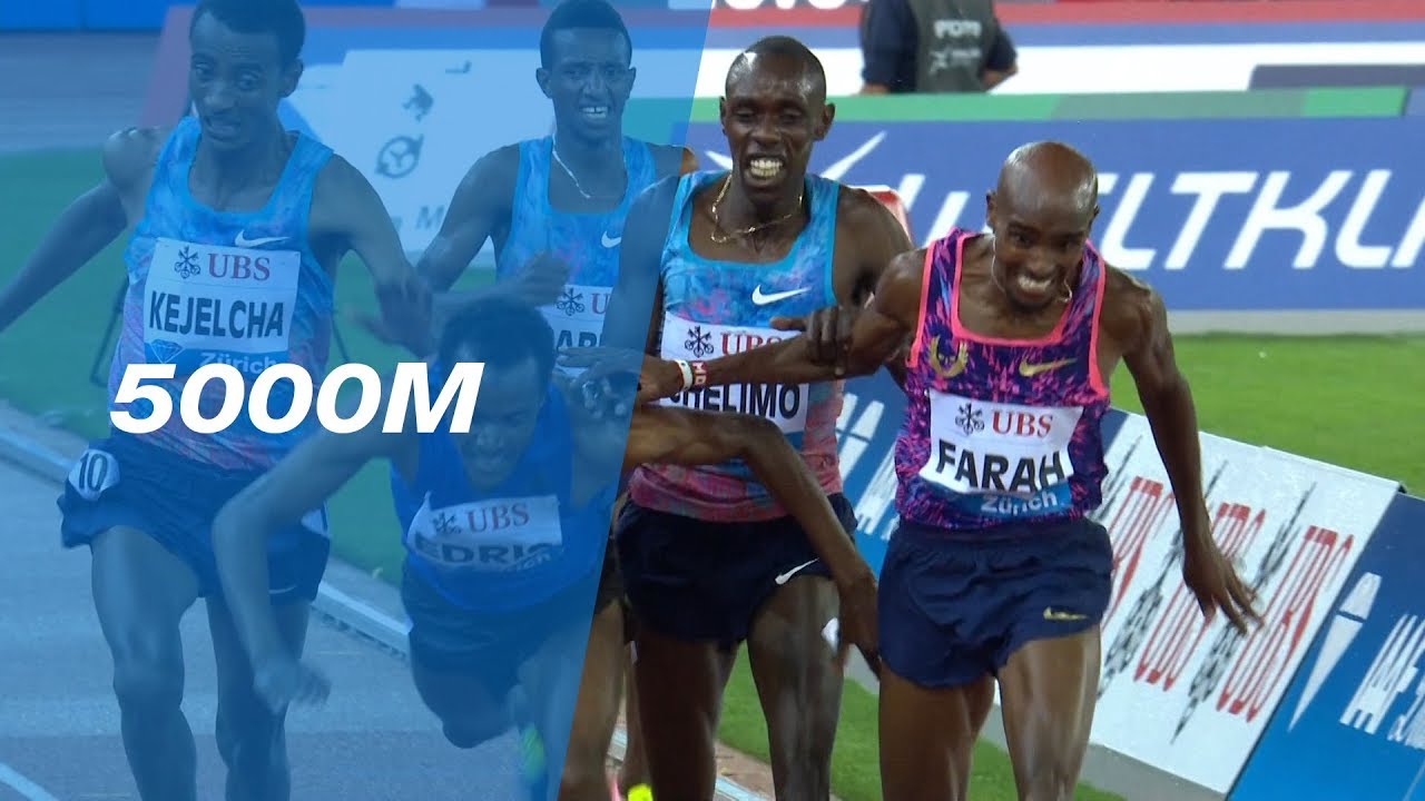 Mo Farah Wins His Last Race In An Epic 5000m Battle - IAAF Diamond League Z&uuml;rich 2017