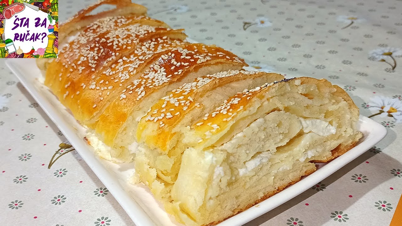 Slana štrudla sa sirom - Veoma ukusna, mekana i sutradan