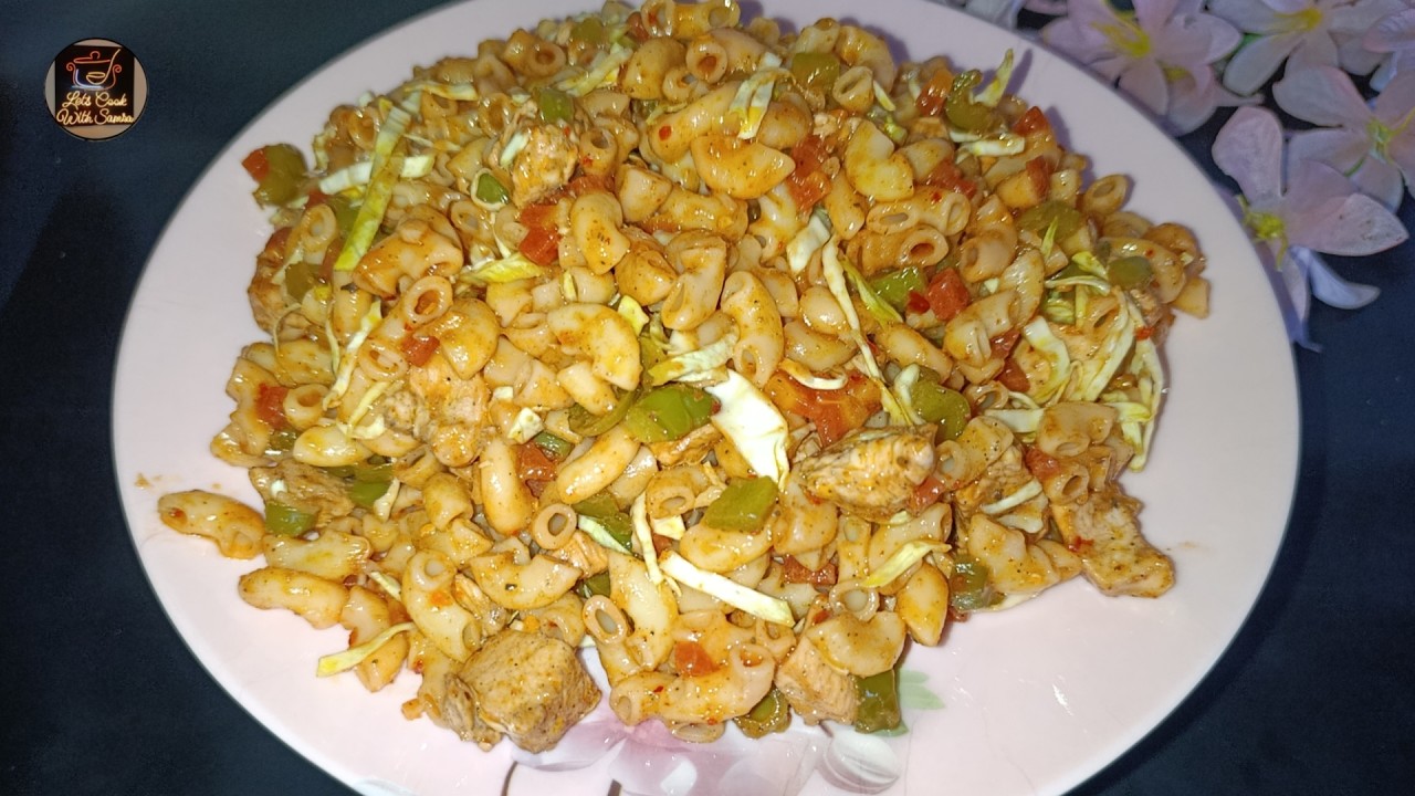 Best Tandoori Masala Macaroni Recipe | Pasta Recipe | Chicken Pasta Recipe | Kids Favourite Food