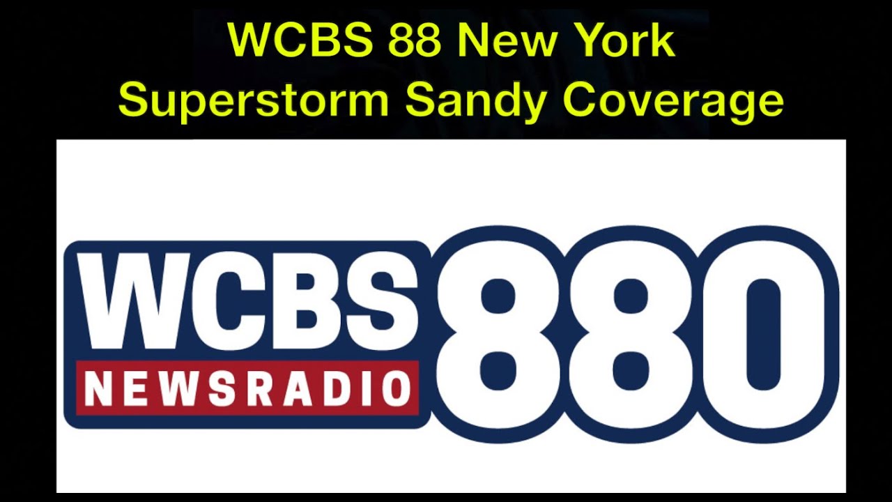 WCBS 88 New York -Super Storm Sandy Coverage - October 29 2012 - Radio Aircheck