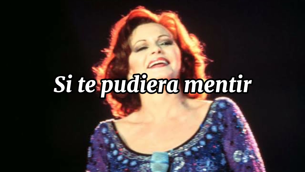 Si te pudiera mentir / Rocío Dúrcal / Lyrics-letra