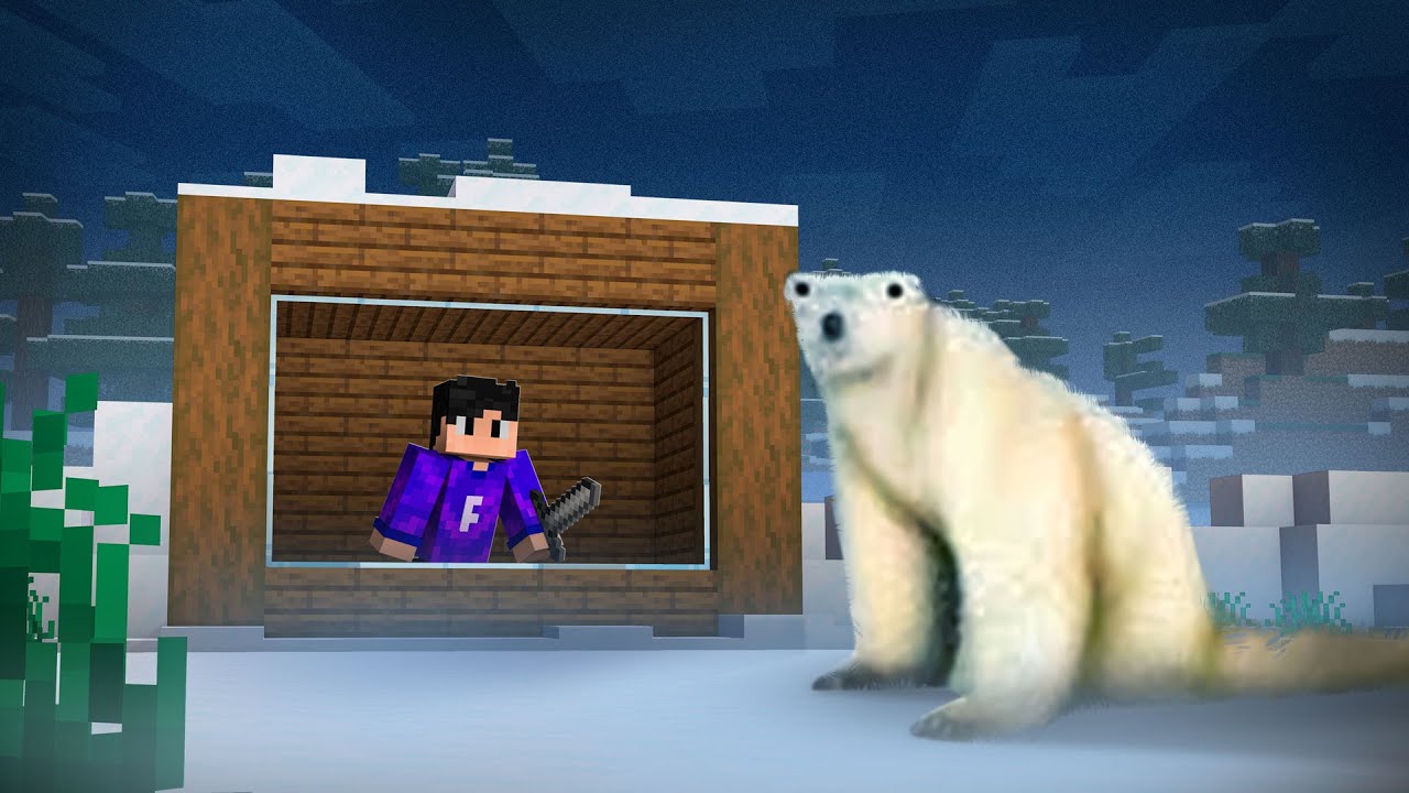 eu sobrevivi ao ICE BEAR 2026! (o bizarro urso polar do futuro)