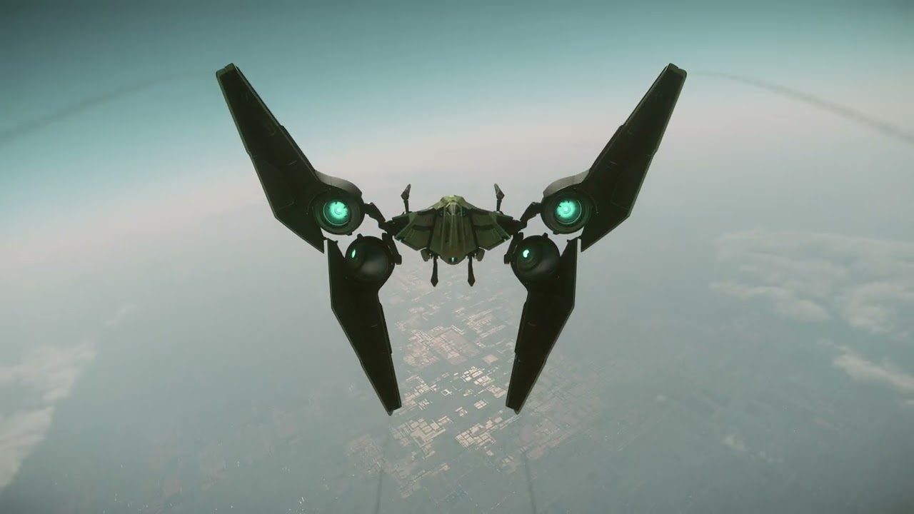 Star Citizen Santok Yai first flight test