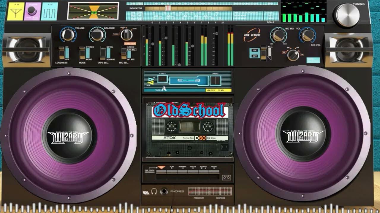 BoomBox  (Ghetto Blaster) Video Background