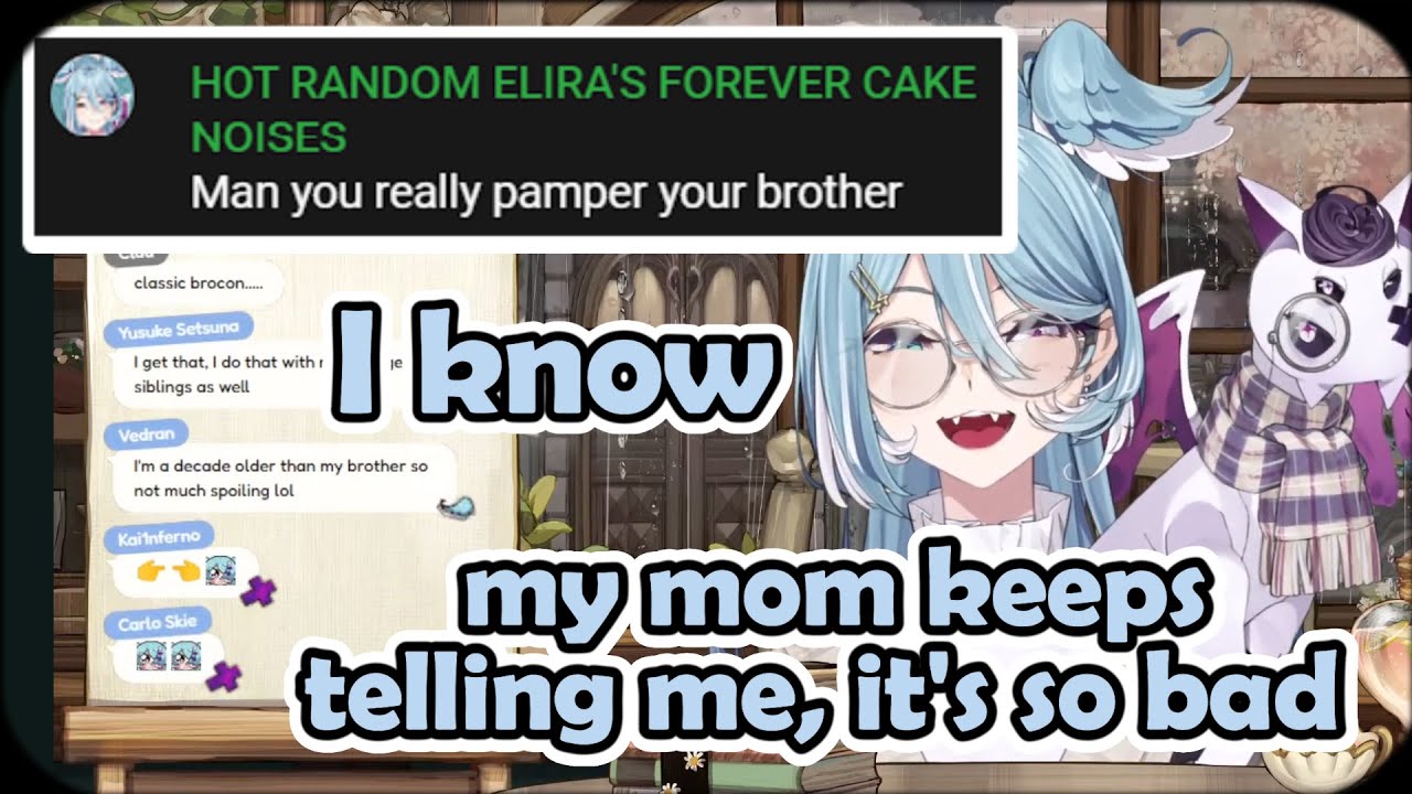 Elira Spoils Elibro too much. Elimom is so worried😳
