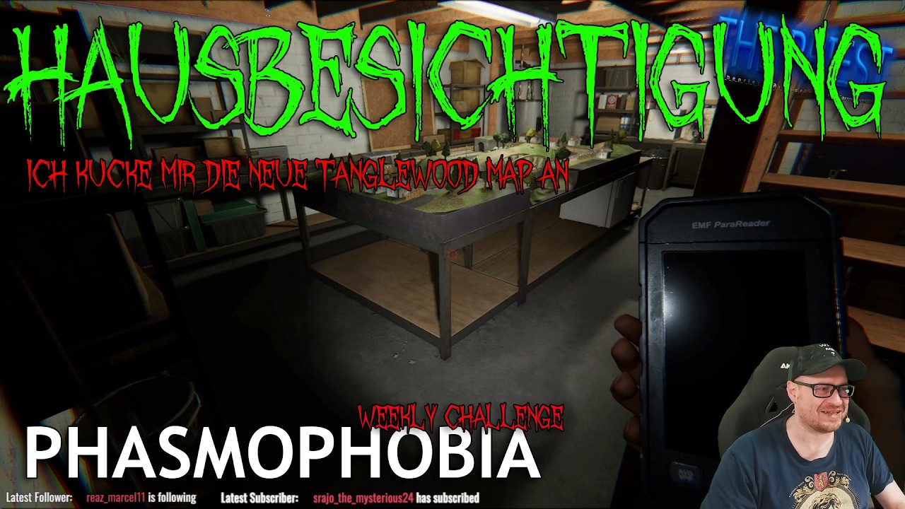 #Phasmophobia | Hausbesichtigung - Ich kucke mir die neue Tanglewood Map an