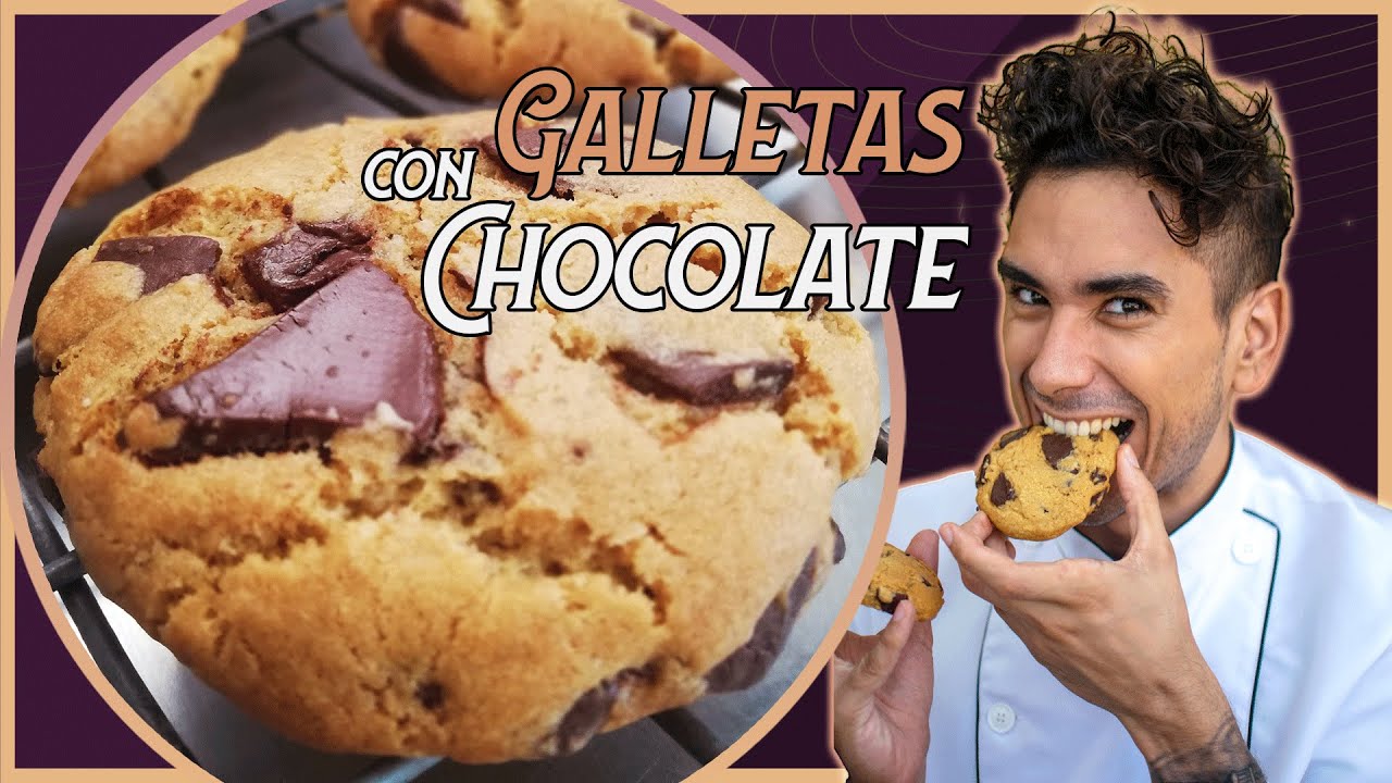 ¿Cómo hacer galletas con chocolate? | Receta rápida y fácil