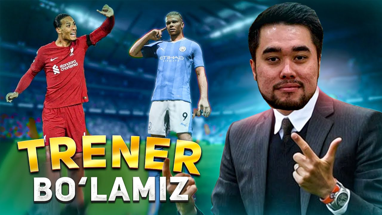 TRENER BO'LAMIZ FIFA 24 | O'ZBEKCHA STRIM