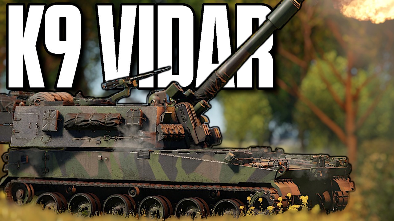 Einst die Stärkste Arty in War Thunder -  Immernoch?! - K9 Thunder Vidar | War Thunder