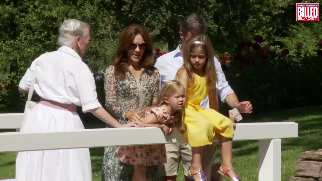 Kongelig sommerfotografering på Gråsten slot 2014