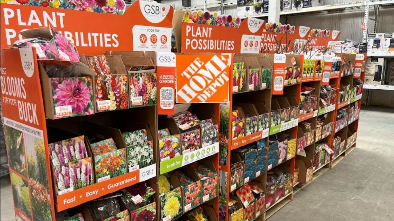 New ARRIVALS| SUMMER BLOOMING BULBS are here at Home Depot Garden Center