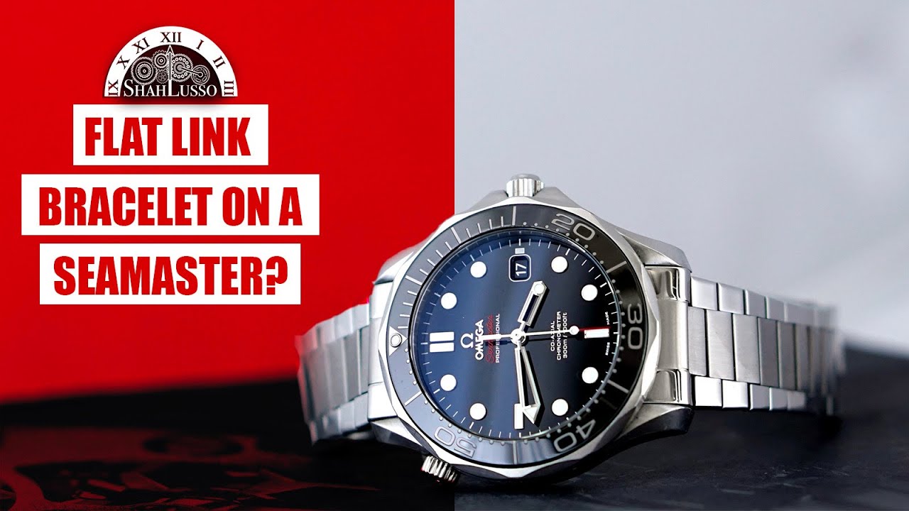 Its MADE to feel vintage?? | Uncle Seiko Flat Link Bracelet on Omega Seamaster Professional 300M