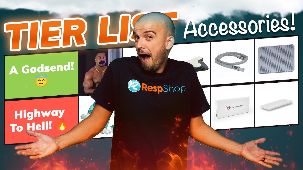 Najlepsze i najgorsze akcesoria CPAP | BRUTALNIE SZCZERY podział listy poziom&oacute;w