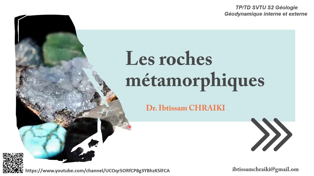 Le métamorphisme, et les roches métamorphiques