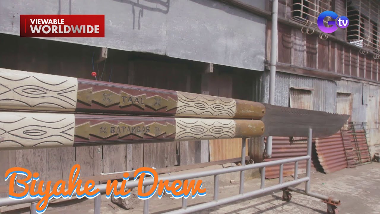 25-year old na balisong, matatagpuan sa Batangas! | Biyahe ni Drew