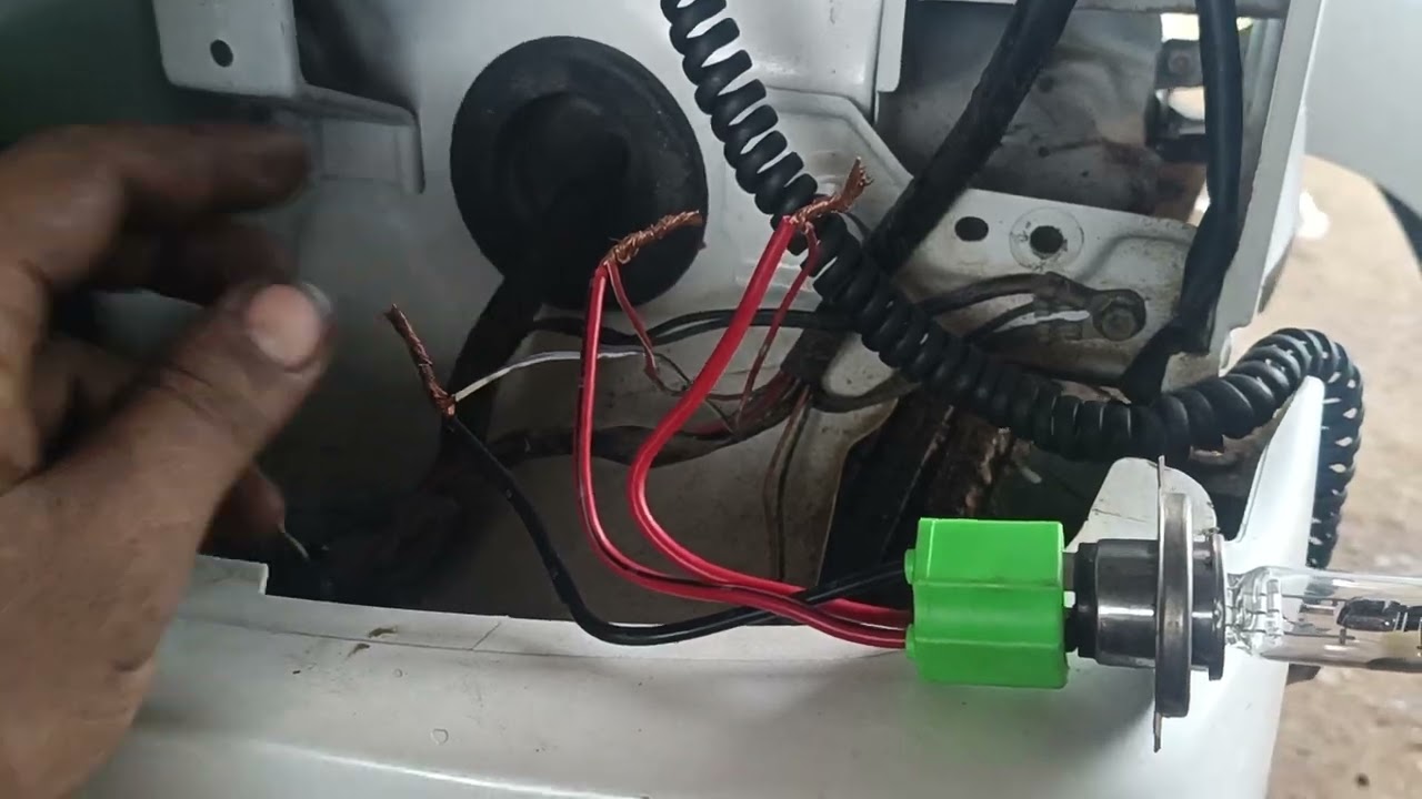 Headlight Ng Suzuki multicab paano ang connection?