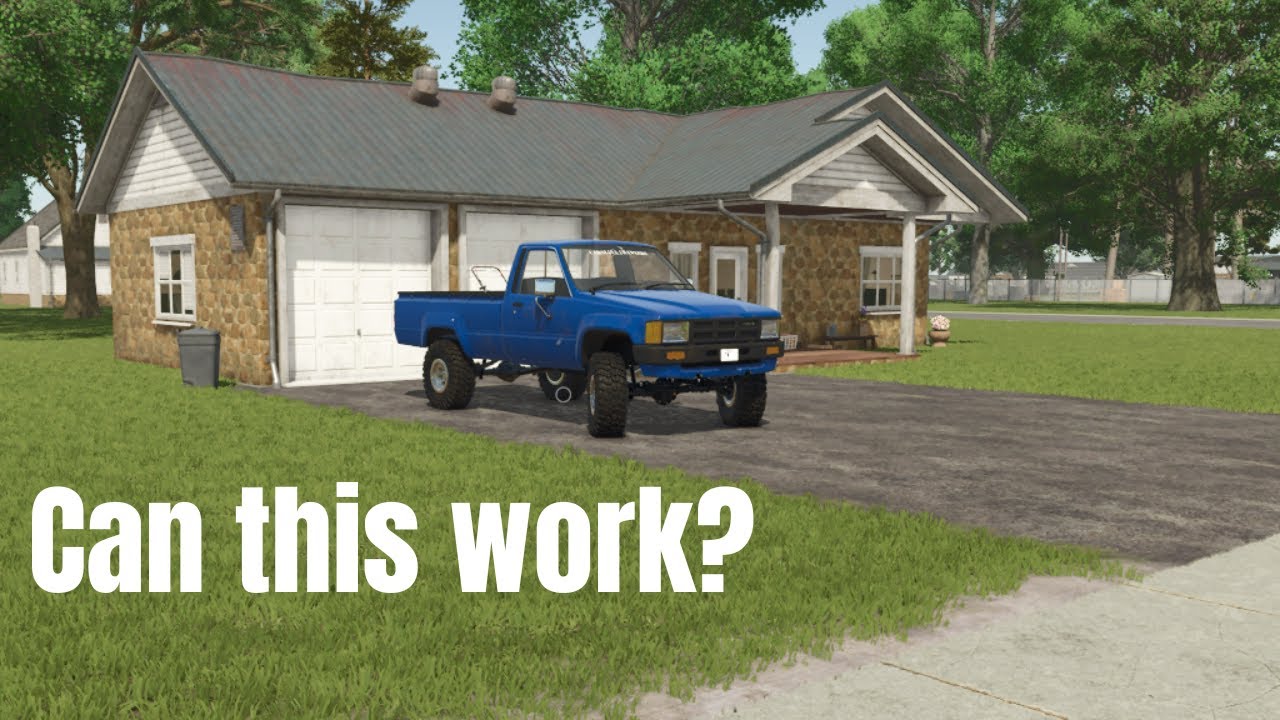 I start a landscaping business with an old Toyota Hilux