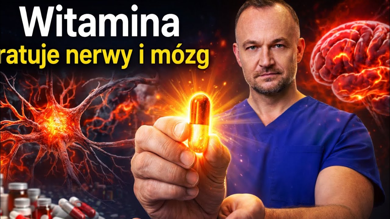Bez tej witaminy zanika mózg i nerwy