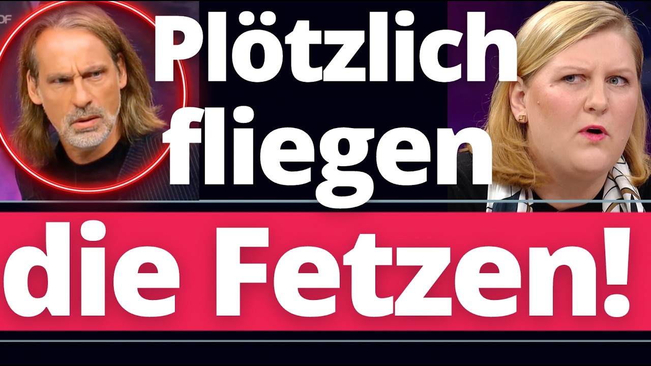 Sensation: Precht schult die gesamte Illner Sendung ein! Polit-Frau au&szlig;er Kontrolle!