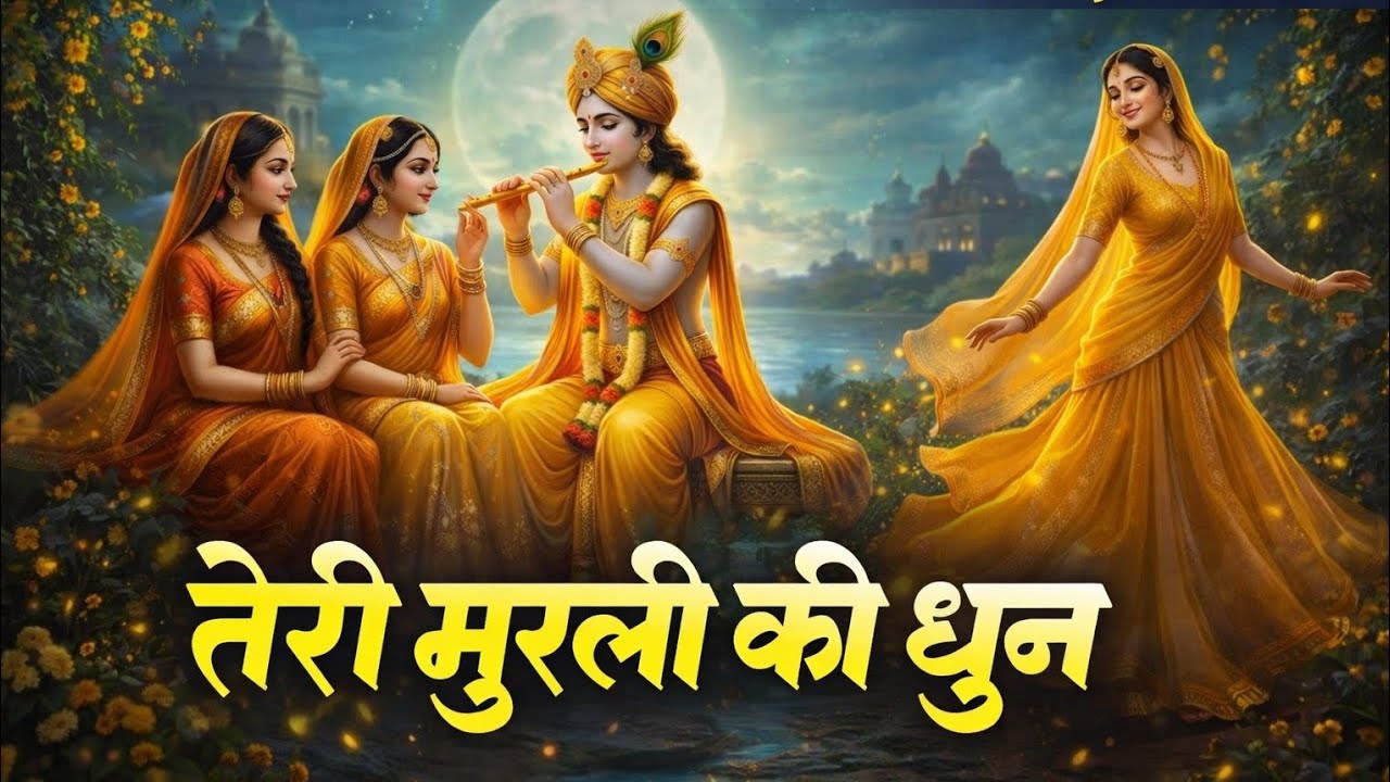 तेरी मुरलीकी धुन | teri murli ki dhun | new krishna bhajan| krishna bhajan | bhajan #bhajan #krishna