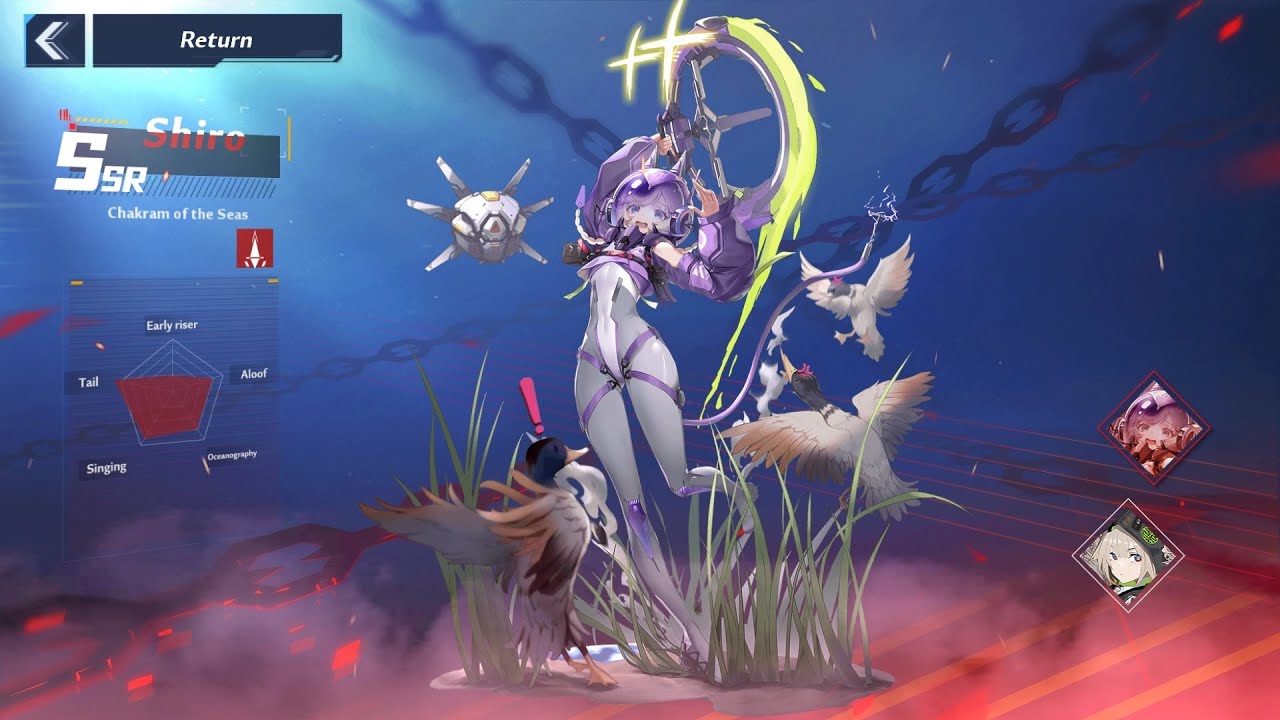 Tower of Fantasy: Shiro Skin Gameplay