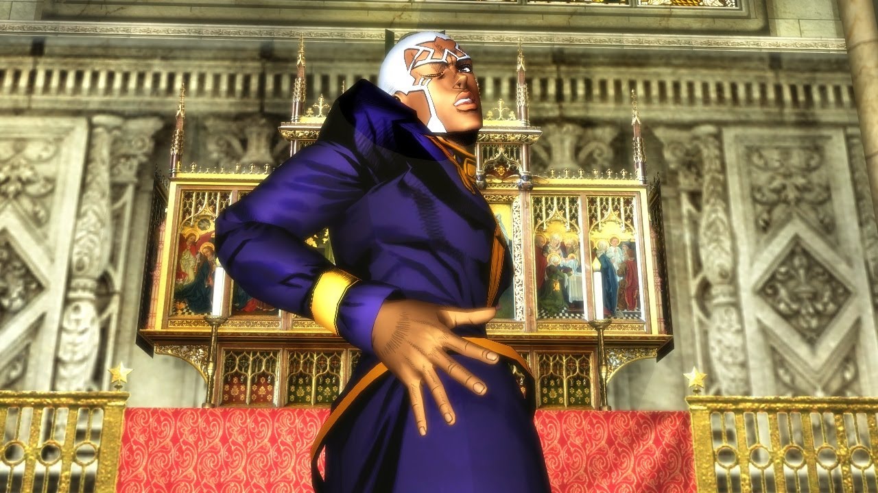 Pucci throws it back for the lord (JOJO MMD)